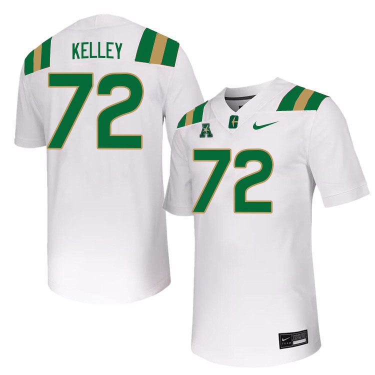 Charlotte 49ers #72 Dominick Kelley College Football Jerseys Stitched Sale-White